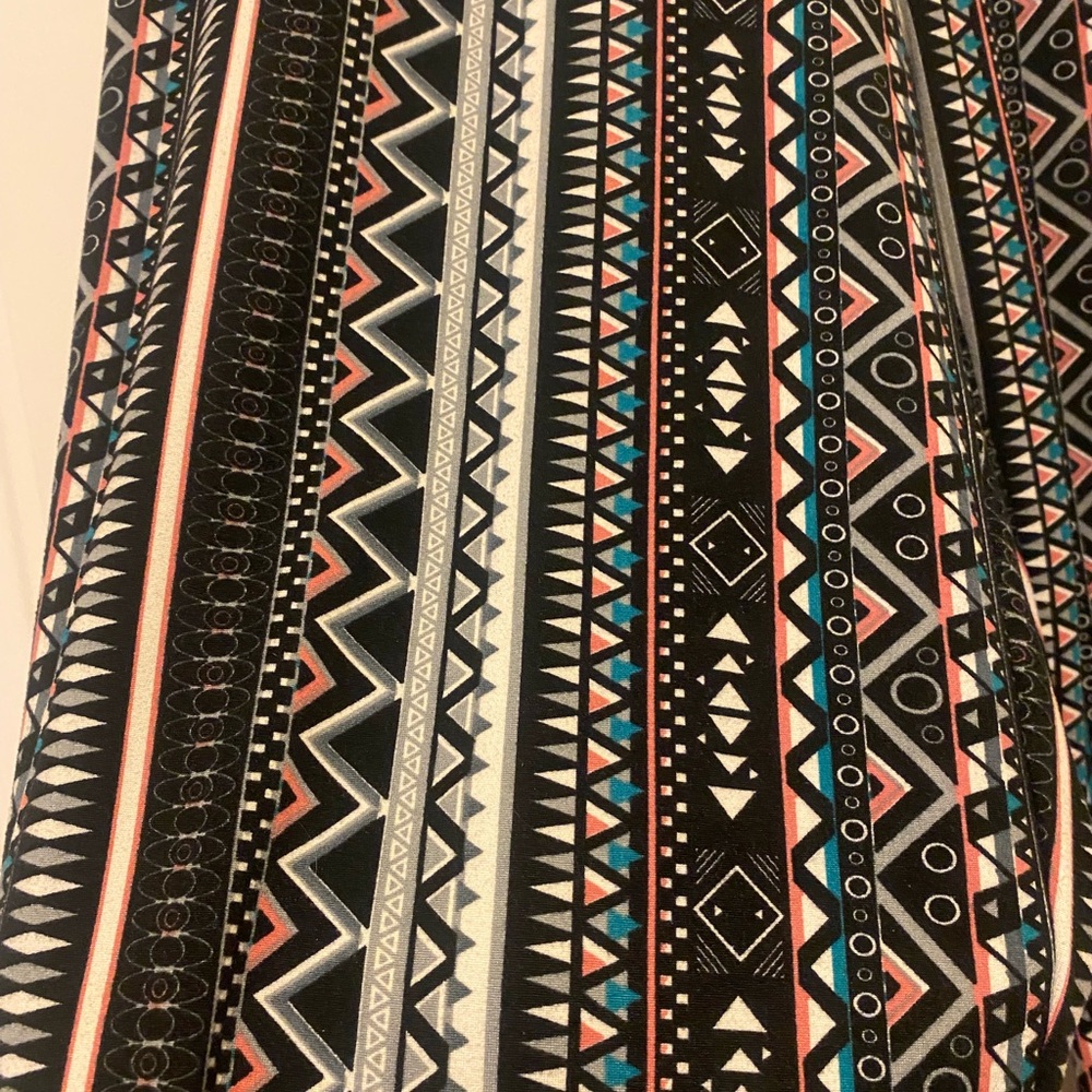 Patterned Women's Pants - Picture 2 of 3